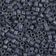 Miyuki delica beads 8/0 - Matted blue grey DBL-301